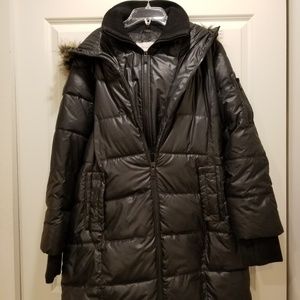 BCBGeneration two layer puffer jacket